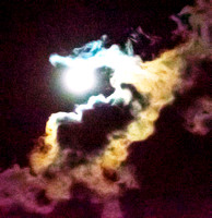 Spiritual Realms I: Night Sky Full Moon in Taurus